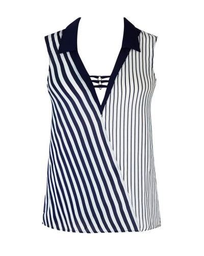 Beach top Lise Charmel Rayure en Ligne (Rayure Croisière)