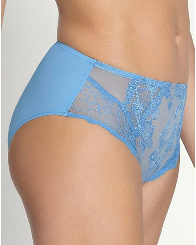 Slip taille haute Lise Charmel Sublime en Dentelle (Azur Sublime)