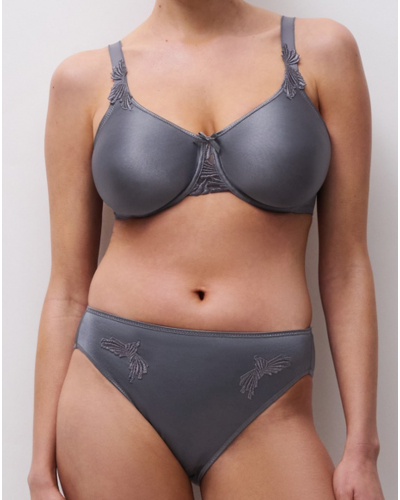 Brief Chantelle Hedona (Gris Ardoise)