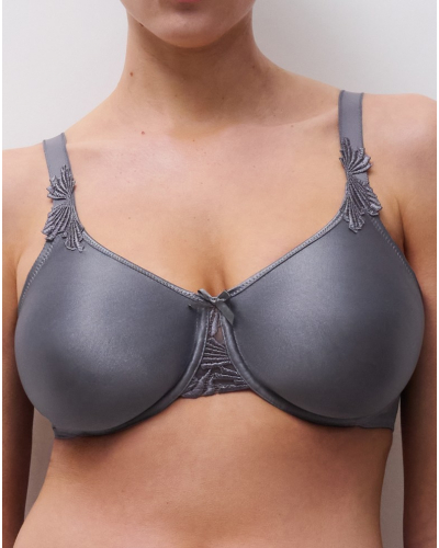 Soutien-gorge emboîtant moulé Chantelle Hedona (Gris Ardoise)