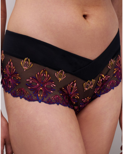 Shorty Chantelle Champs-Elysées (Noir Joyaux)