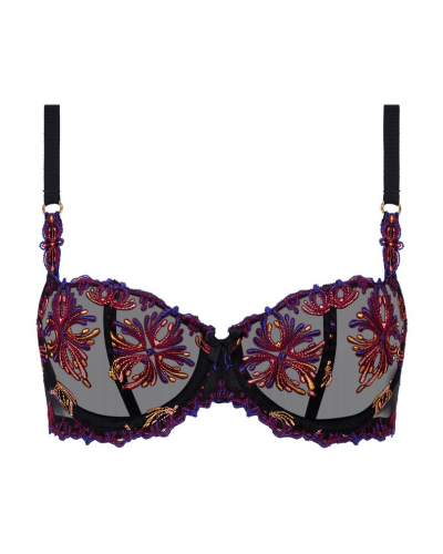 Soutien-gorge corbeille balconnet Chantelle Champs-Elysées (Noir Joyaux)