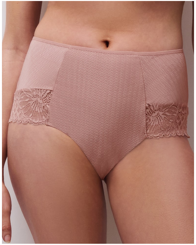 High waist knickers Chantelle Sublime (Rose Authentique)