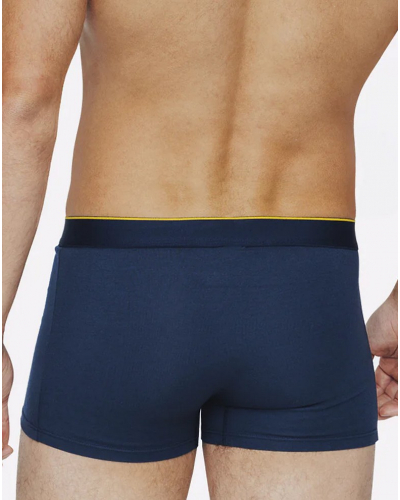 Paquete de 2 boxers de algodón Eminence Sailor (Marine/Ancre Jaune)