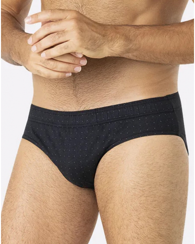 Juego de 3 braguitas Eminence 100% algodón (Negro/Blue)