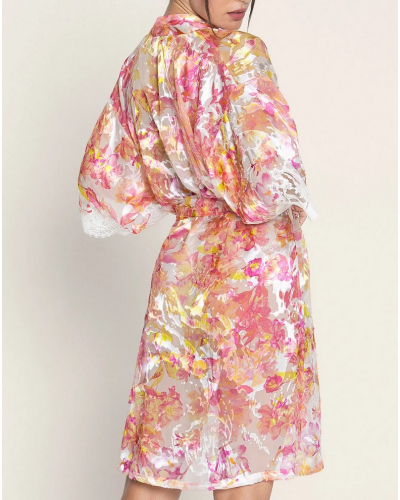 Kimono en soie dévorée Lise Charmel Folie d'Eté (Folie Solaire)