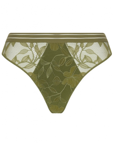Thong Antigel Dentelle Rebelle (Vert Mousse)