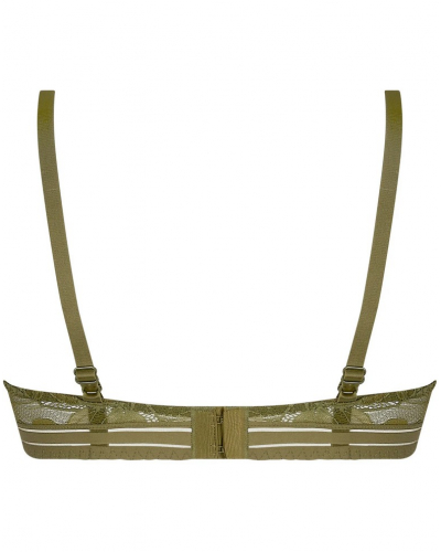 Wireless bra Antigel Dentelle Rebelle (Vert Mousse)