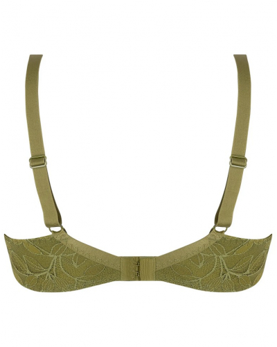 Wellness underwired bra Antigel Dentelle Rebelle (Vert Mousse)