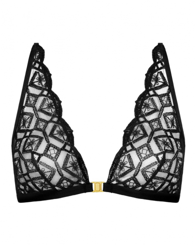 Soutien-gorge triangle Aubade Sense of Illusion (Noir)