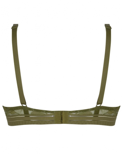 Underwired bra Antigel Dentelle Rebelle (Vert Mousse)