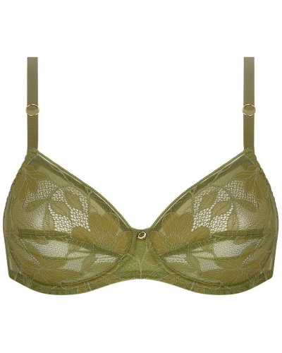Soutien-gorge armature Antigel Dentelle Rebelle (Vert Mousse)