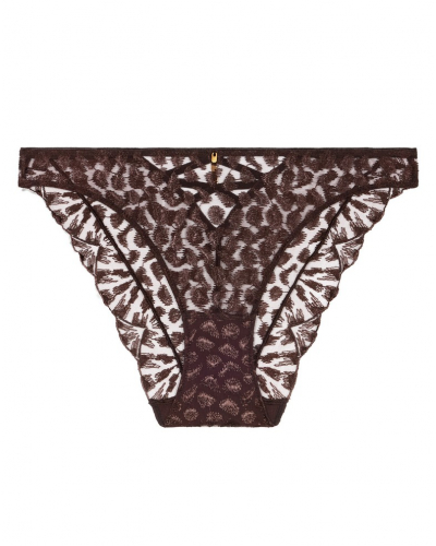 Italian brief Aubade Crazy In Love (Satin Brown)