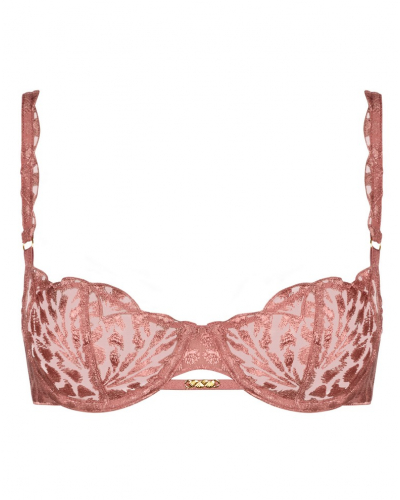 Sujetador corbeille con aros Aubade Crazy In Love (Warm Pink)