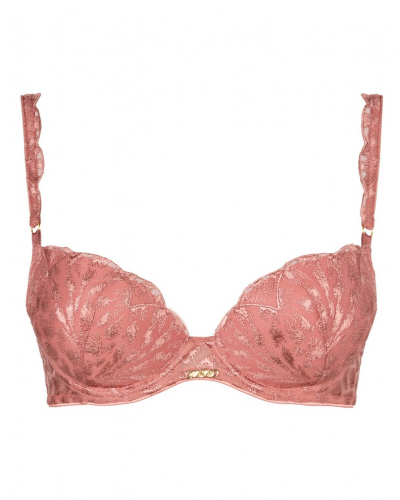 Soutien-gorge plunge coque Aubade Crazy In Love (Warm Pink)