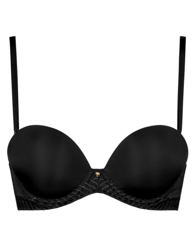 Strapless bra Aubade Sheer Emotion (Black)