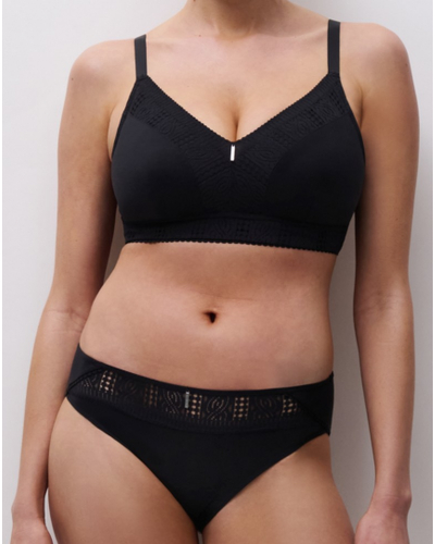 Slip Chantelle EasyFeel Easy Support (Noir)