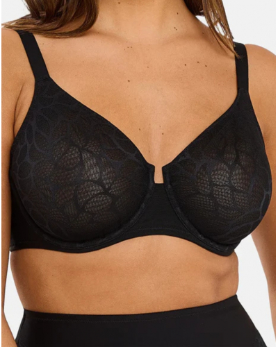 Sujetador moldeado con aros Sans Complexe Perfect Curves (Negro)