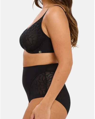 Sujetador moldeado con aros Sans Complexe Perfect Curves (Negro)