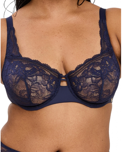 Soutien-gorge corbeille à armatures Sans Complexe Lily (Bleu Marine)