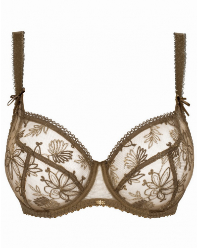 Soutien-gorge armatures corbeille Empreinte Alix (Bronze)