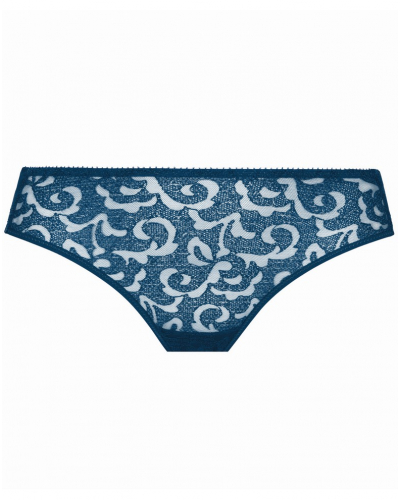 Briefs Empreinte Leïa (Bleu Océan)