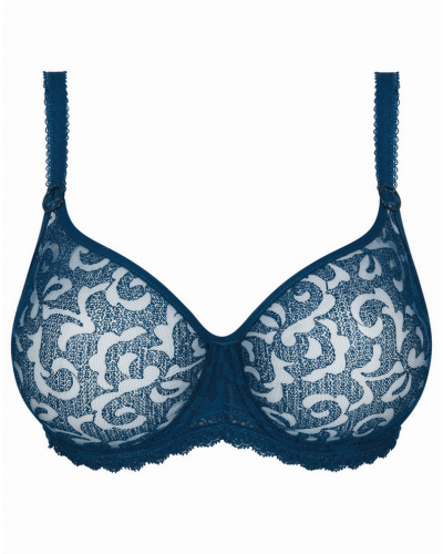 Soutien-gorge moulé Empreinte Leïa (Bleu Océan)