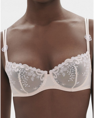 Demi cup bra Simone Pérèle Délice (Poudre)