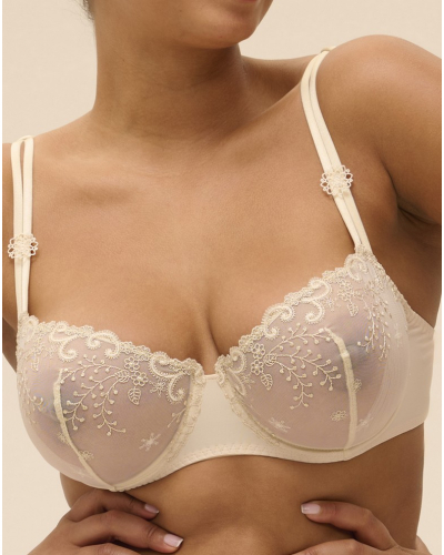 Demi cup bra Simone Pérèle Délice (Poudre)