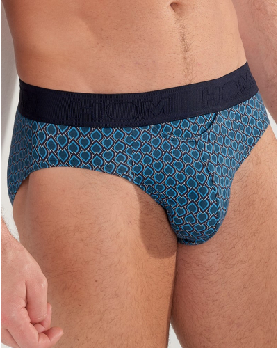 Mini slip HO1 HOM Martinez (Imprimé Bleu)