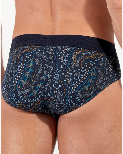 Mini calzoncillo HOM Fontainebleau (Imprimé Marine)