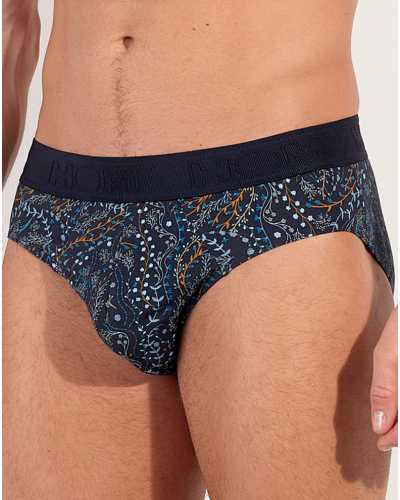 Mini calzoncillo HOM Fontainebleau (Imprimé Marine)