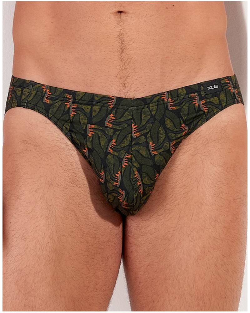 Micro brief comfort HOM Vizzavona (Imprimé Khaki)