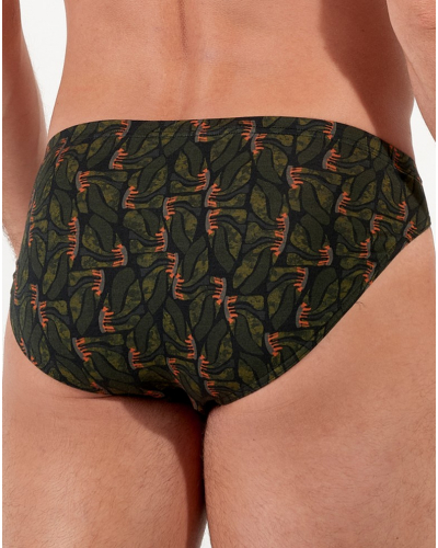 Micro slip confort HOM Vizzavona (Imprimé Khaki)