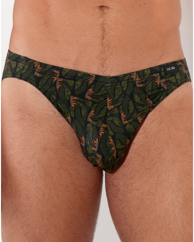 Micro brief comfort HOM Vizzavona (Imprimé Khaki)