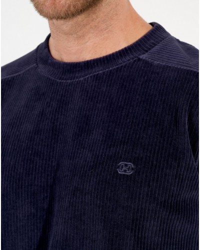 Velvet tracksuit HOM Ronnie (Marine)