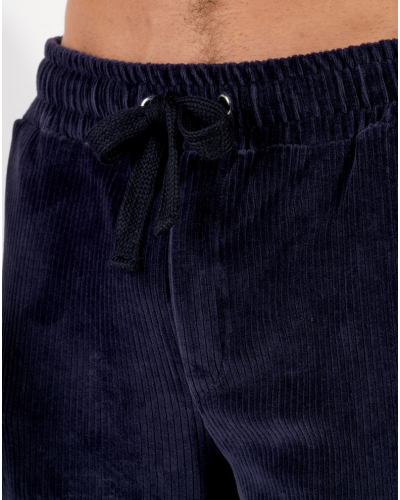 Velvet tracksuit HOM Ronnie (Marine)