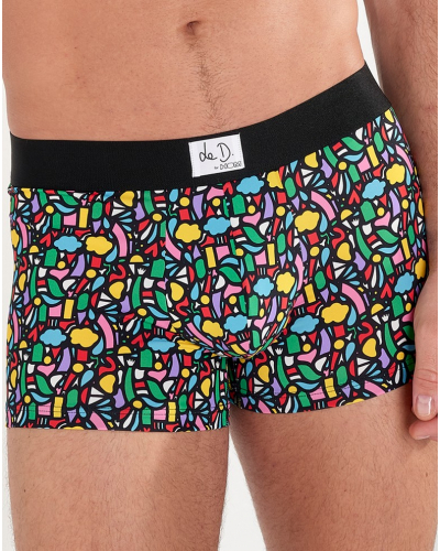 Boxer HOM x Le D Rêveries (Imprimé Multicolore)
