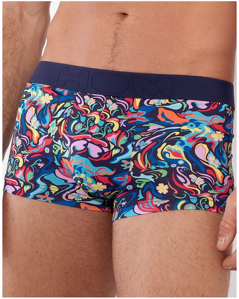 Shorty seamless waistband HOM Psychedelic (Imprimé Multicolore)