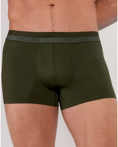 Boxer coton et modal HOM Classic (Dark Khaki)
