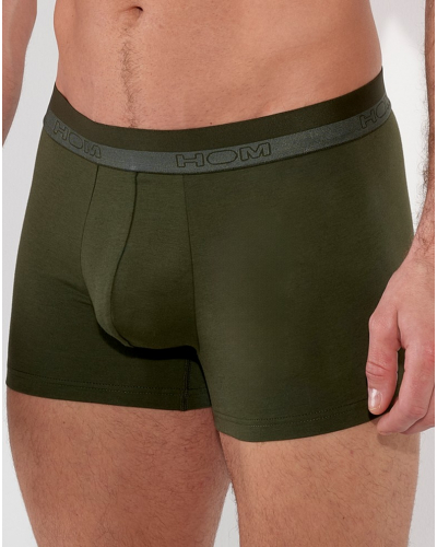 Boxer cotton and modal HOM Classic (Dark Khaki)