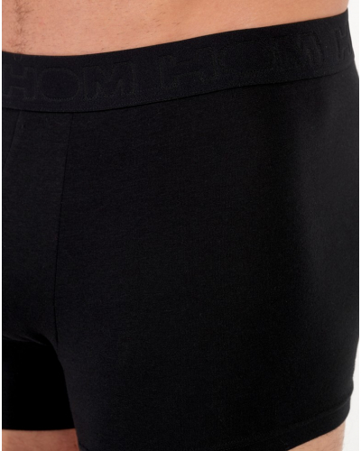 Lot de 3 boxers coton HOM Armand 2 (Noir/Bleu/Blanc)
