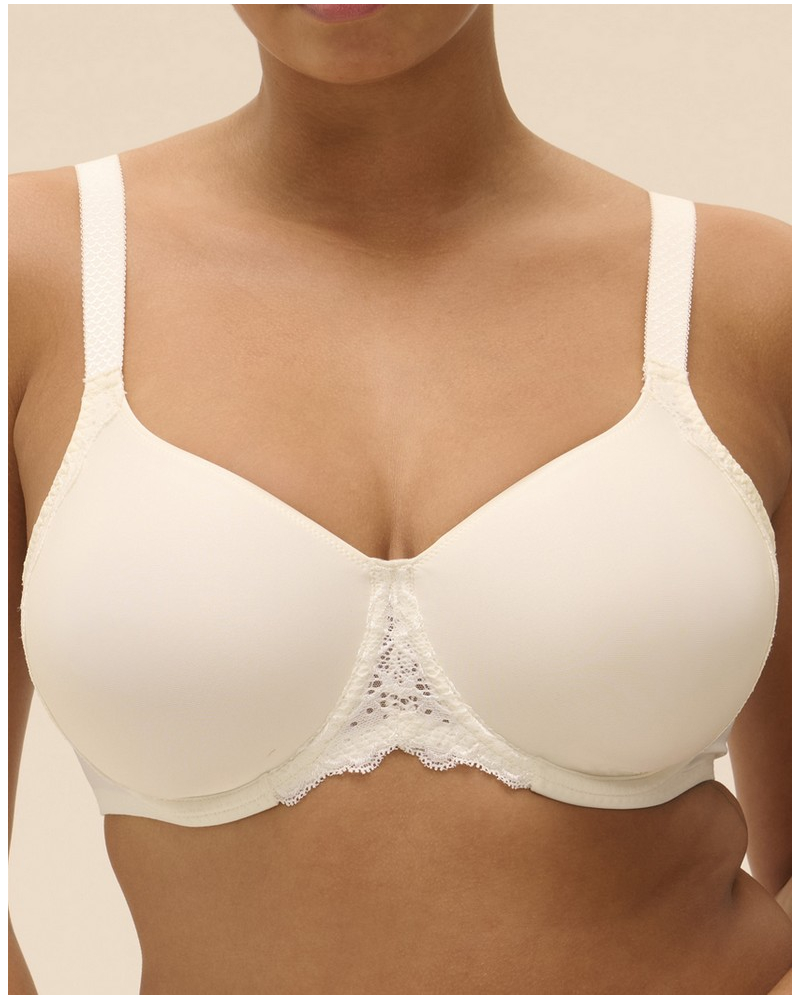 Underwired molded bra Simone Pérèle Caresse (Naturel)