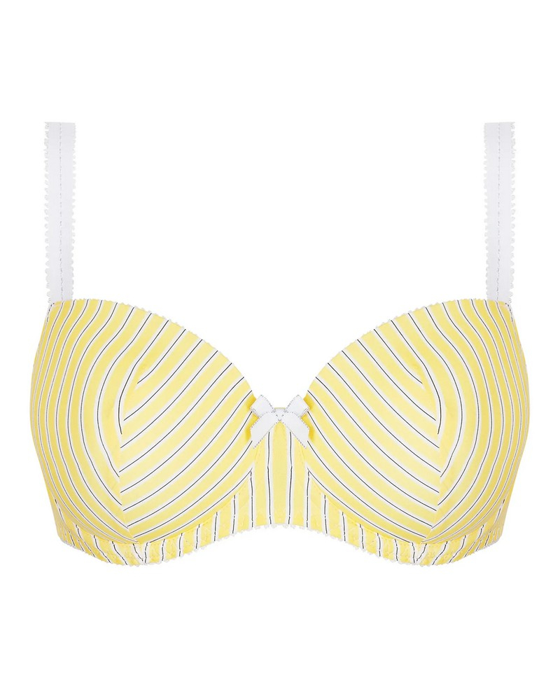 Wellness padded bra Antigel Un Brin Garçonne (Jaune Liquette)