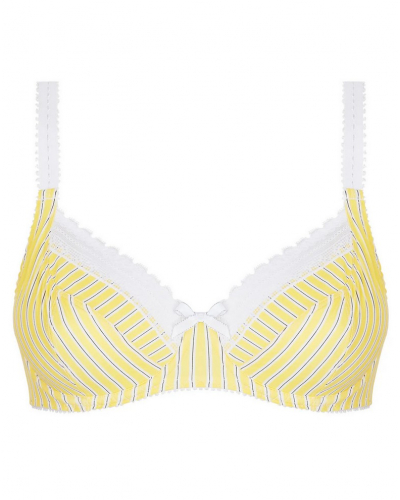 Soutien-gorge corbeille bien-être Antigel Un Brin Garçonne (Jaune Liquette)