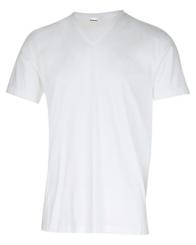 V-neck vest Luxor Éminence  100% cotton (White)