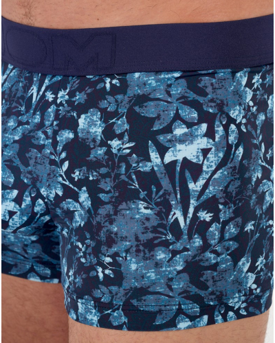 Boxer seamless waistband HOM Compiègne (Imprimé Floral Bleu Jeans)