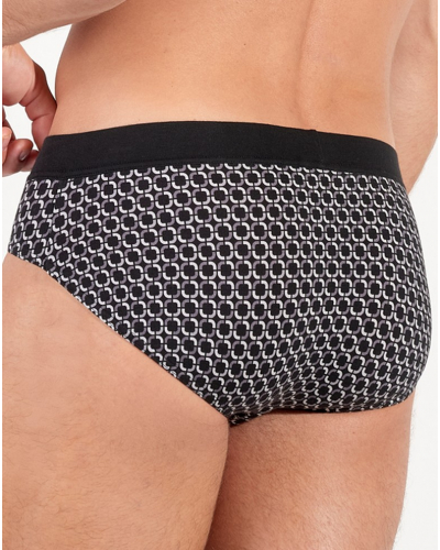 Mini slip HO1 HOM Waldorf (Imprimé Gris)