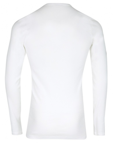 Camiseta de cuello redondo Eminence 100% algodón (Blanco)