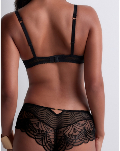 Plunge padded bra Aubade Vibes (Black)